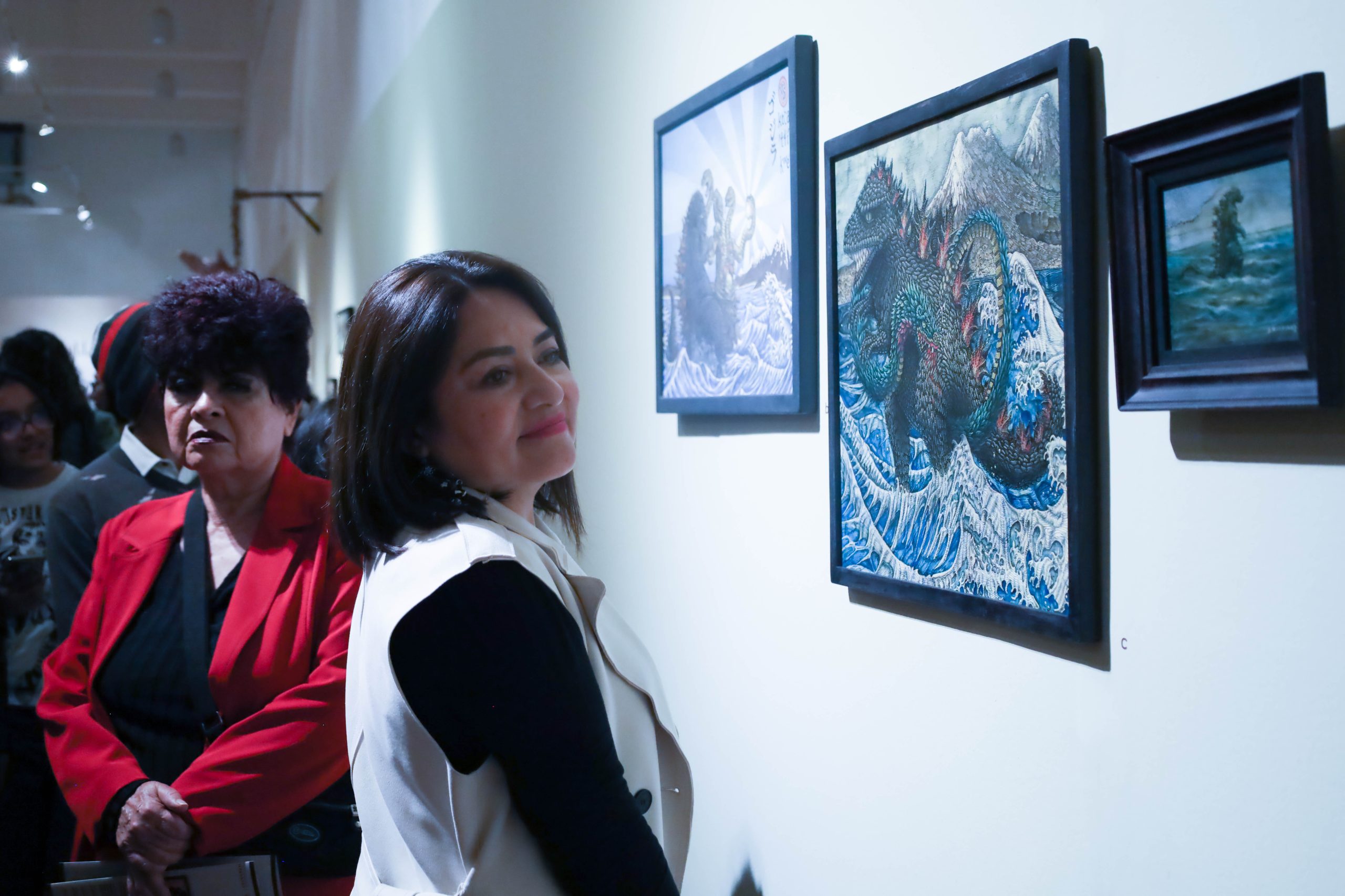 Inauguran la exposición “Marea de Lobos” en el Cuartel del Arte