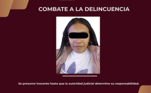 Aseguran en Pachuca a presunta implicada en esquema «gota a gota»