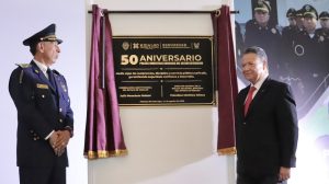 Menchaca conmemora 50 años de la Policía Industrial Bancaria    