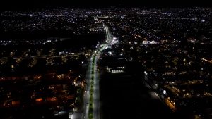 Entregan obra de alumbrado en el Blvd. Ramón G. Bonfil