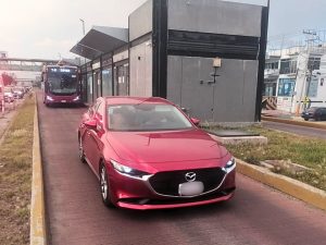 Multas por invadir el carril del Tuzobús comenzarán este 16 de agosto