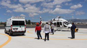 Hidalgo logra nuevo operativo de procuración y traslado aéreo de un corazón