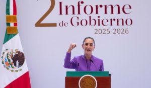 Vamos mejor y tenemos rumbo, porque ese rumbo lo marca el pueblo: Sheinbaum