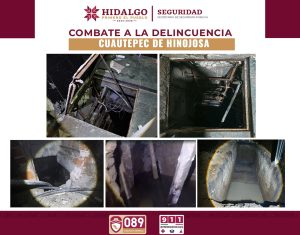 Desmantelan laboratorio clandestino y descubre túnel en Cuautepec