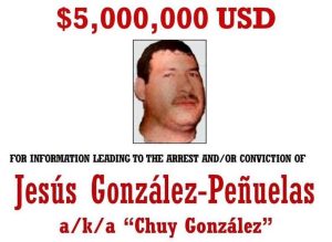 Marina abate a “Chuy Peñuelas”, buscado por EE. UU.