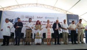 Sheinbaum entrega rehabilitación del hospital general del IMSS Bienestar en Campeche